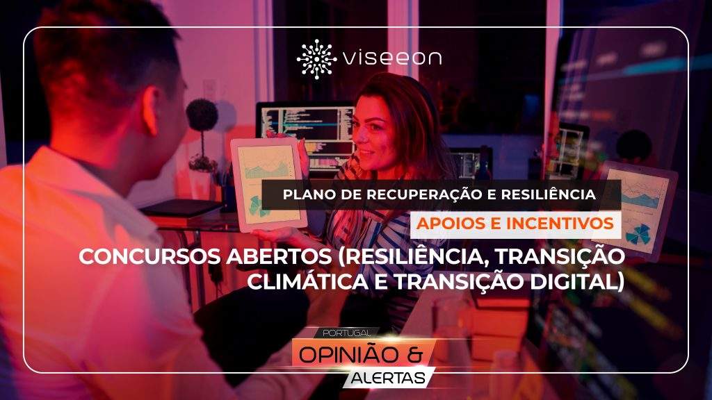 Apoios e Incentivos- Plano de Recuperação e Resiliência